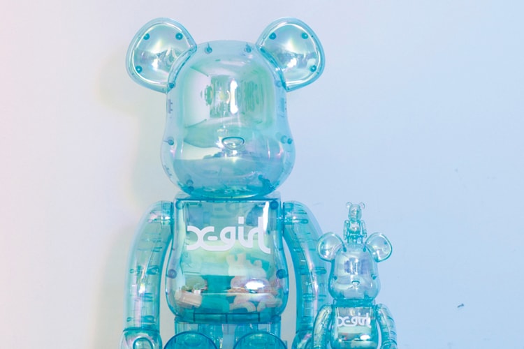 X-girl x Medicom Toy 全新联名合作款
BE@RBRICK 即将发售