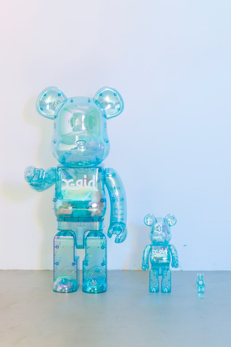 X-girl x Medicom Toy 全新联名合作款  Be@rbrick 即将发售