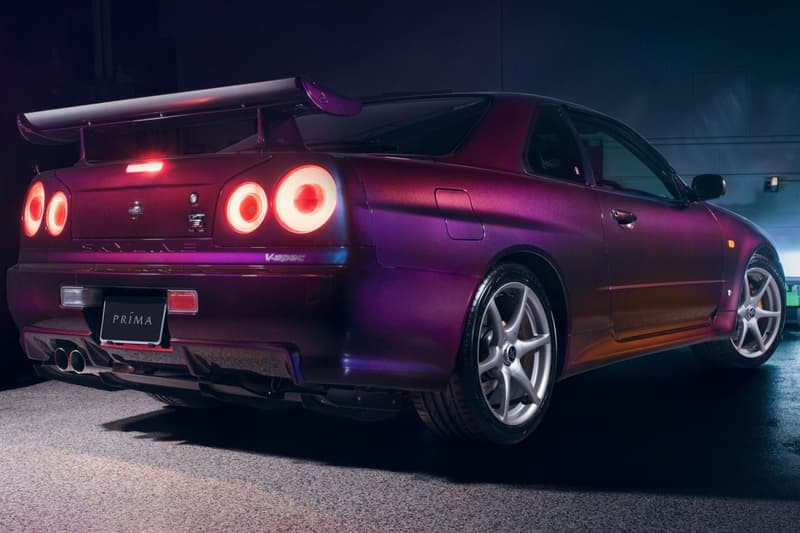 稀有 JDM 車型 1999 Nissan Skyline GT-R V-Spec「Midnight Purple II」展開拍賣