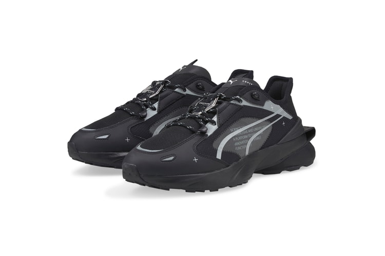 PUMA 释出全黑 PWRFRAME OP-1 Tech 限量鞋款