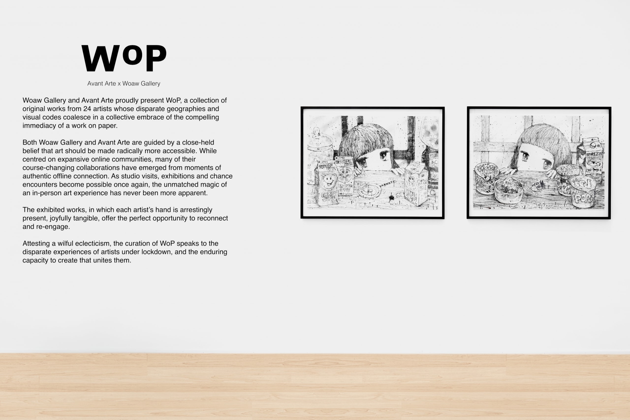 Woaw Gallery 携手 Avant Arte 举办《WoP：画纸上的艺术》展览