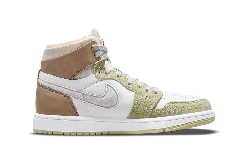 Air Jordan 1 High Zoom CMFT 最新「Olive Aura」版本正式登場