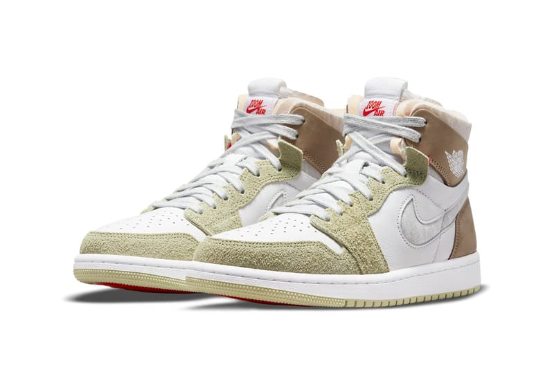 Air Jordan 1 High Zoom CMFT 最新「Olive Aura」版本正式登場