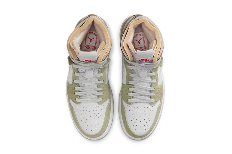 Air Jordan 1 High Zoom CMFT 最新「Olive Aura」版本正式登場