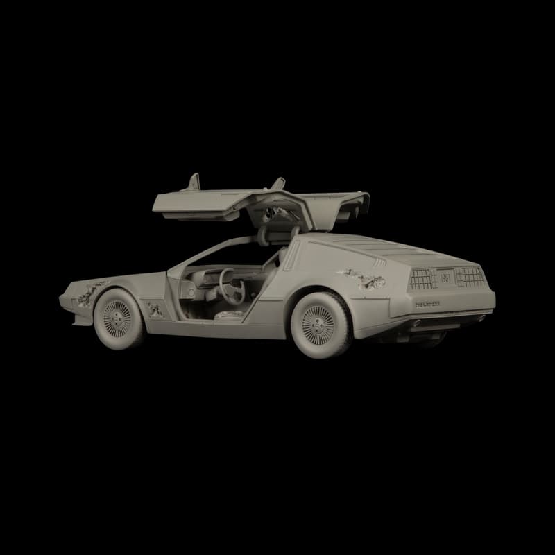 Archive Editions 携手 Daniel Arsham 发布全新限量艺术作品《被侵蚀的 DeLorean》