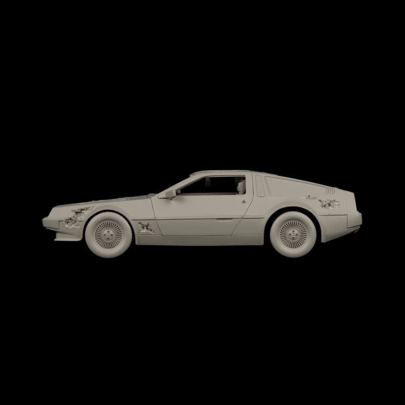 Archive Editions 携手 Daniel Arsham 发布全新限量艺术作品《被侵蚀的 DeLorean》