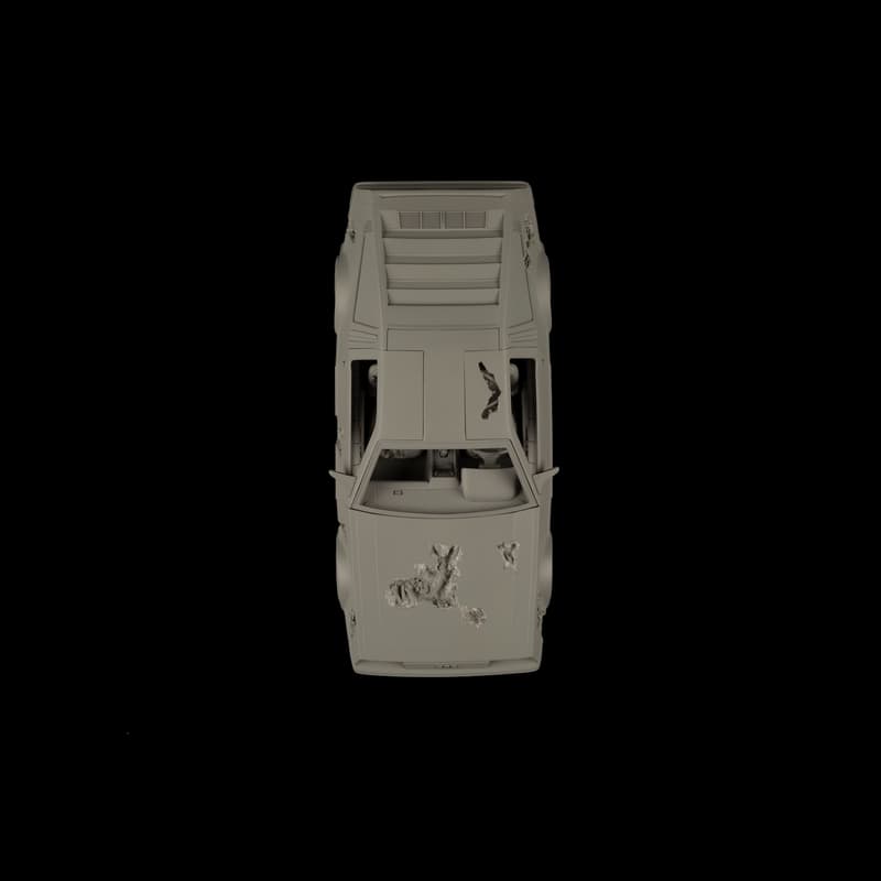 Archive Editions 携手 Daniel Arsham 发布全新限量艺术作品《被侵蚀的 DeLorean》