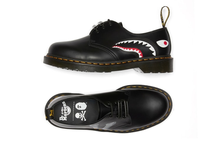 Dr. Martens x BAPE x Mastermind Japan 三方聯乘「1461 Oxford」即將登場