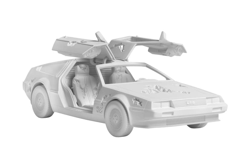 Daniel Arsham 打造最新「ERODED DELOREAN」雕塑作品