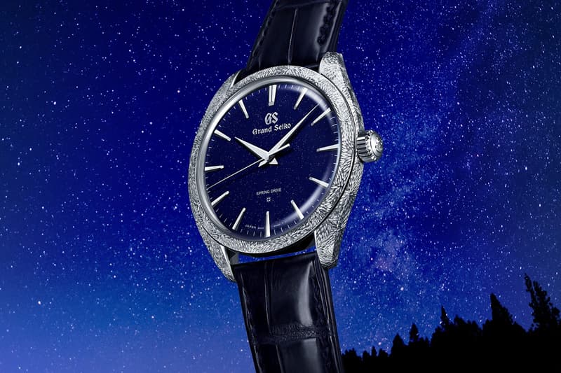 Grand Seiko 推出要價 $79,000 美元白金雕刻 Spring Drive 錶款