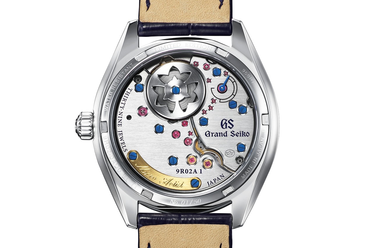 Grand Seiko 推出要價 $79,000 美元白金雕刻 Spring Drive 錶款