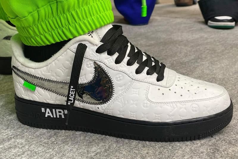 率先近賞 Louis Vuitton 2022 春夏系列全新聯乘 Nike Air Force 1 系列鞋款