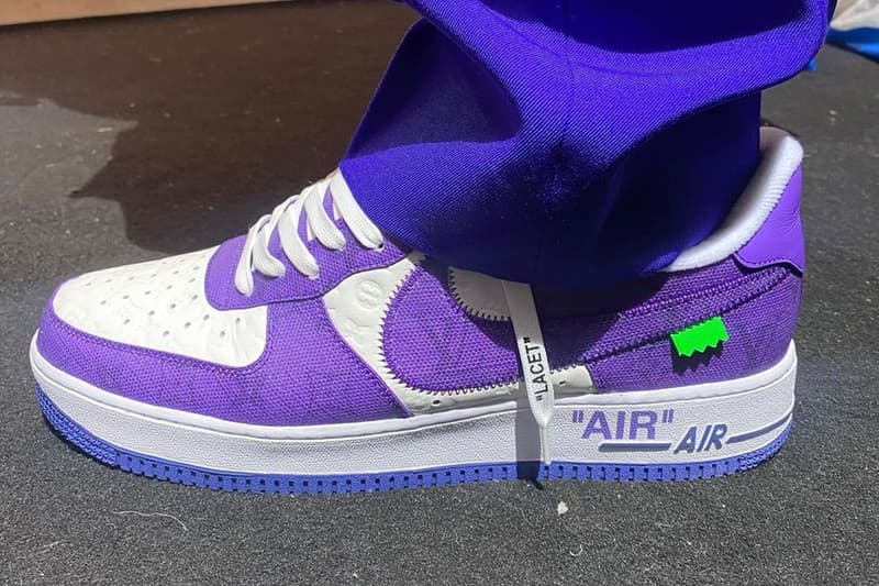 率先近賞 Louis Vuitton 2022 春夏系列全新聯乘 Nike Air Force 1 系列鞋款