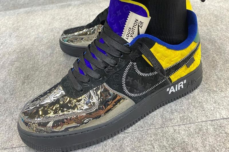 率先近賞 Louis Vuitton 2022 春夏系列全新聯乘 Nike Air Force 1 系列鞋款