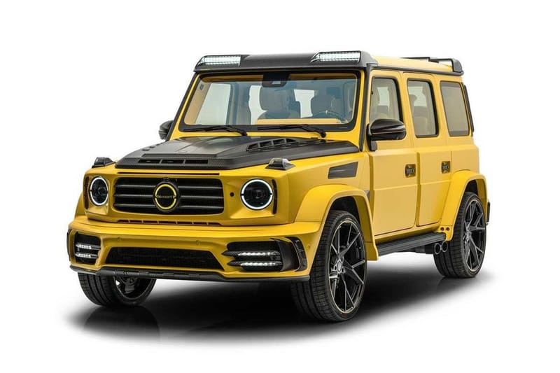 Mansory 打造全球限量 10 輛 Mercedes-AMG G63「大黃蜂」改裝車型
