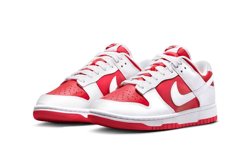 率先近賞 Nike Dunk Low 最新配色「University Red/White」