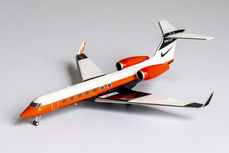 Threshold Aviation 打造全新 Nike「Gulfstream G-550」公務機模型