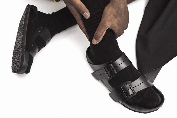 Rick Owens x Birkenstock 全新聯名系列鞋款發佈