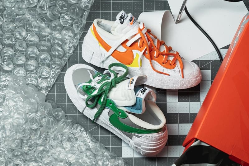 sacai x Nike Blazer Low 最新聯名系列正式登場