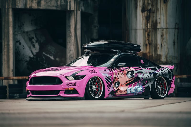 ABS CREW 打造漫画涂鸦版 Ford Mustang 改装车