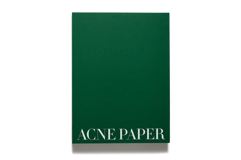 Acne Studios 正式推出全新一期《Acne Paper》