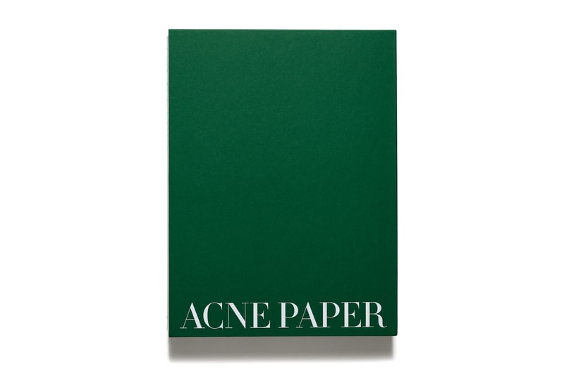 Acne Studios 正式推出全新一期《Acne Paper》