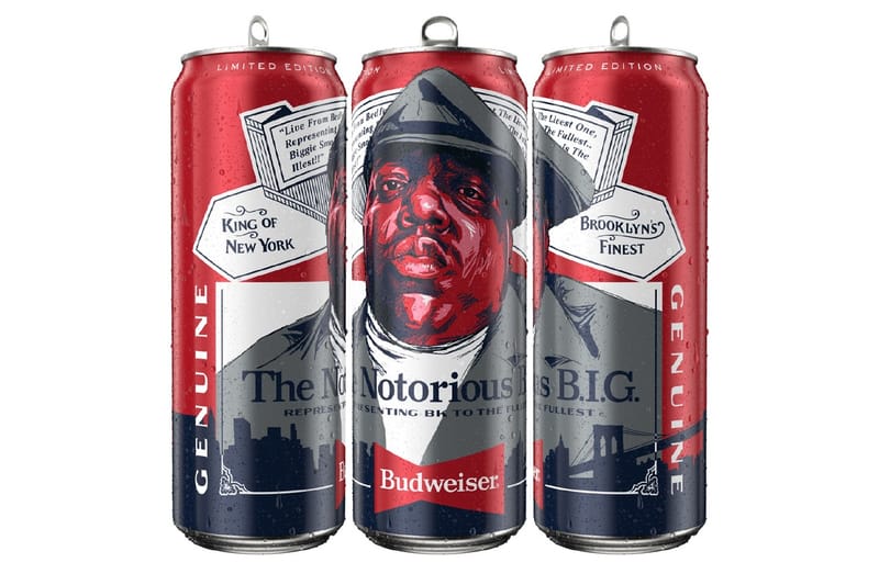 Budweiser 推出限量版 Notorious B.I.G. 主題啤酒包裝