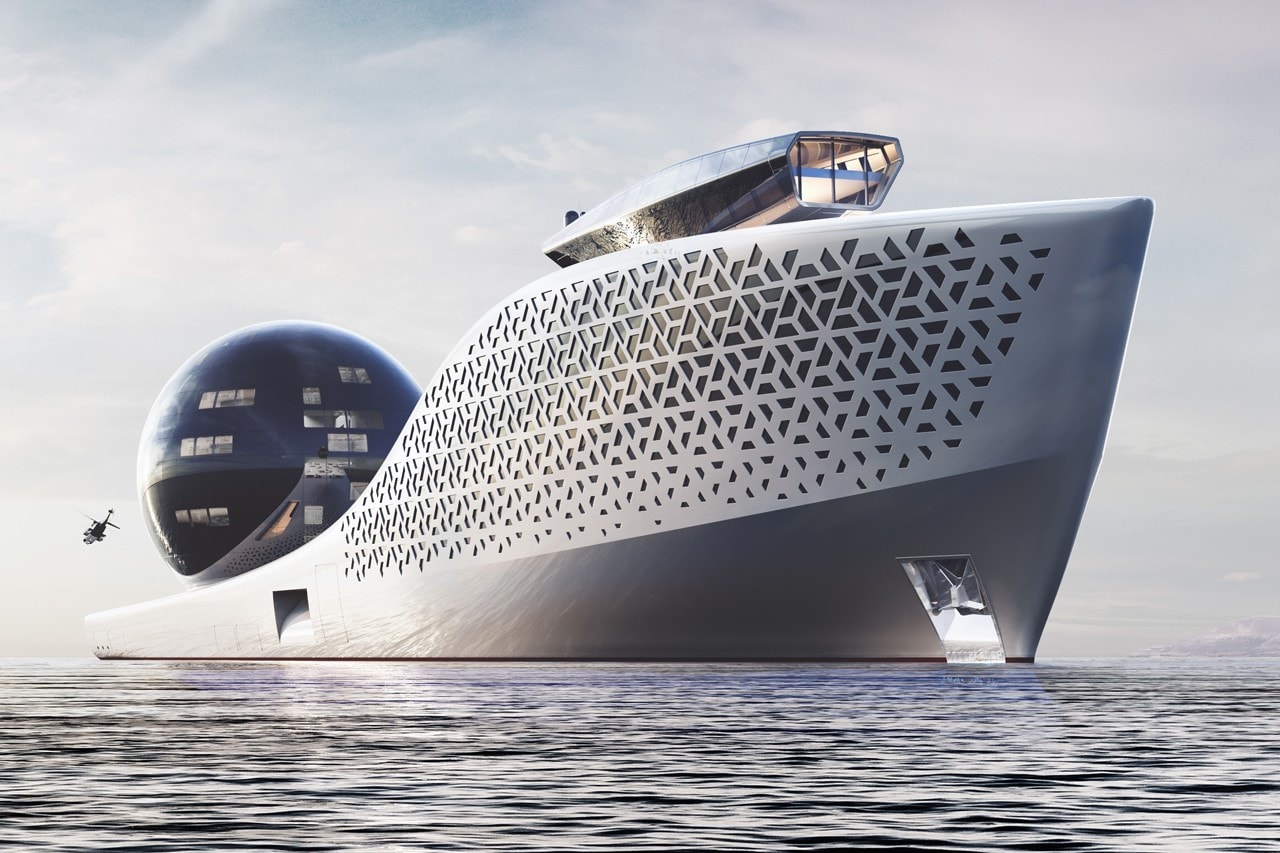 Iddes Yachts 打造要價 $7 億美元核動力巨型遊艇「Earth 300」