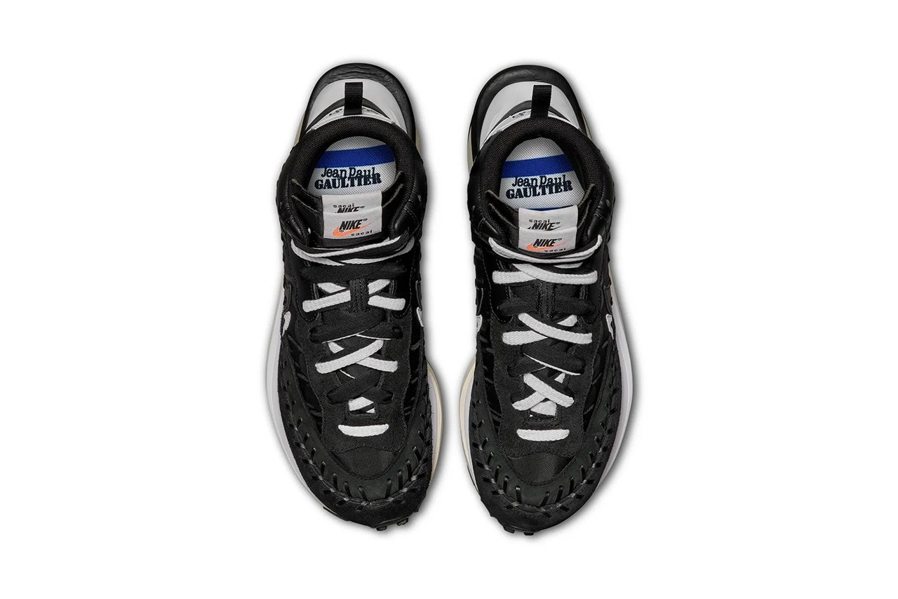 Jean Paul Gaultier x sacai x Nike Vaporwaffle 三方聯乘鞋款發售日期公佈