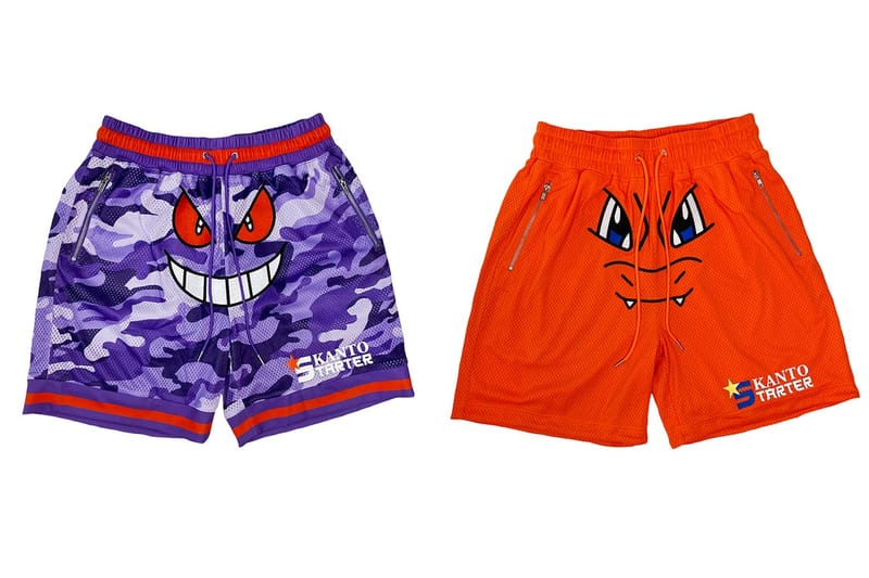 Kanto Starter 推出全新《Pokémon》人氣寶可夢籃球短褲系列