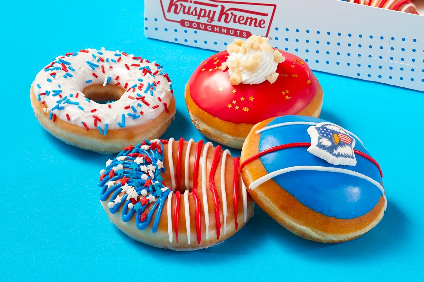 Krispy Kreme 為慶祝美國獨立日推出全新「Star Spangled Box」
