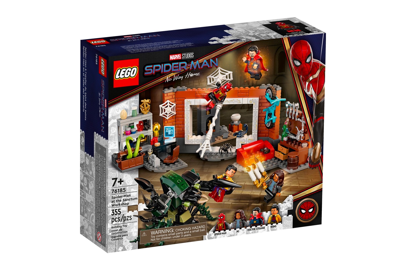 LEGO 推出《Spider-Man: No Way Home》积木盒组