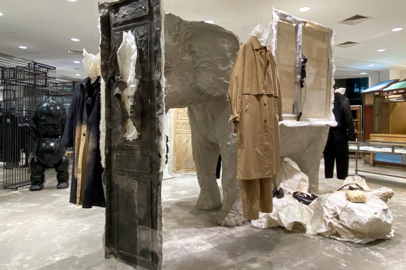 LEMAIRE x 艺术家林延合作装置展登陆 Dover Street Market Beijing