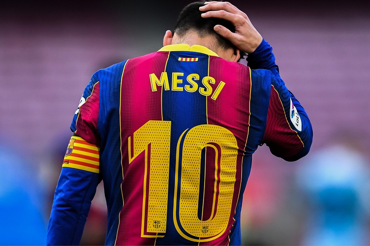 Lionel Messi 與 F.C. Barcelona 合約到期尚未續約