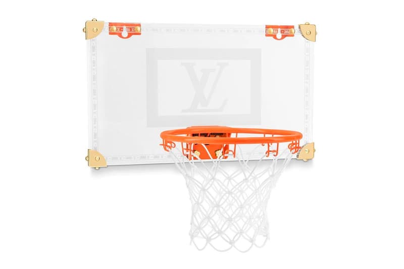 NBA x Louis Vuitton 联乘推出「Backboard and Ball」篮板套组