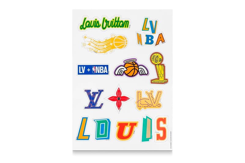 NBA x Louis Vuitton 联乘推出「Backboard and Ball」篮板套组