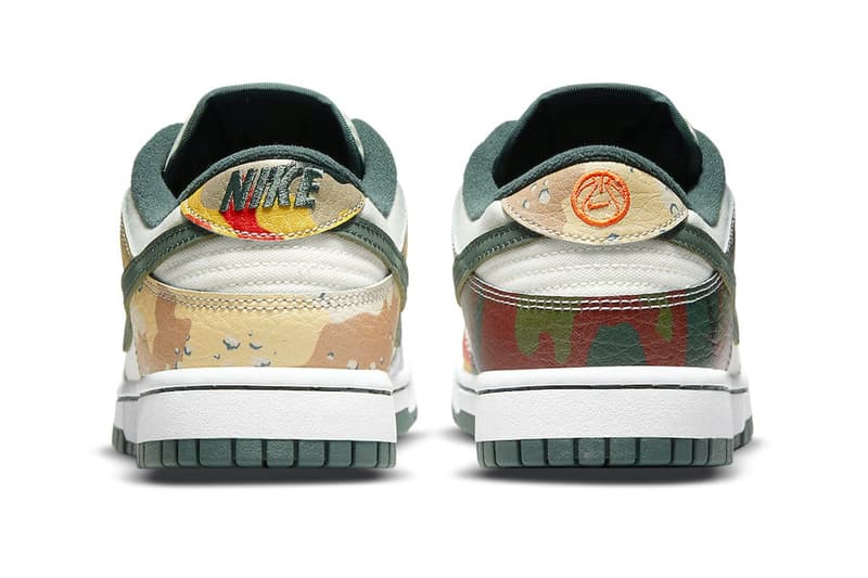 率先近賞 Nike Dunk Low 全新「Crazy Camo」、「Multi Camo」版本