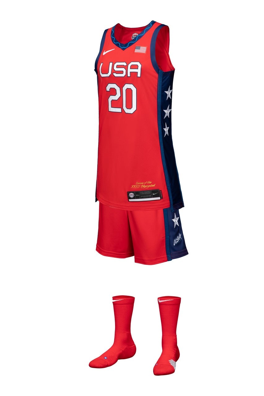Nike 發表全新美國隊東京奧運隊服