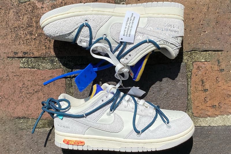 Off-White™ x Nike Dunk Low 全新聯乘系列「THE 50」實鞋預覽