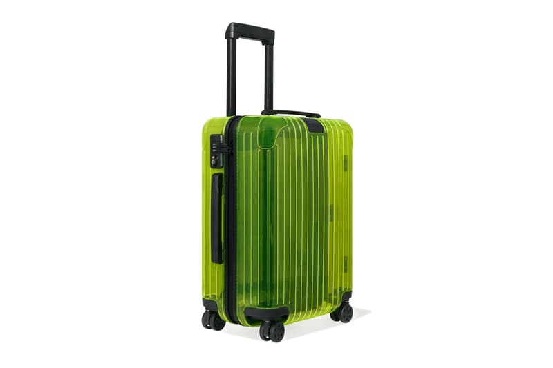 RIMOWA 限量推出「Cabin Neon」螢光半透明配色 Essential 旅行箱