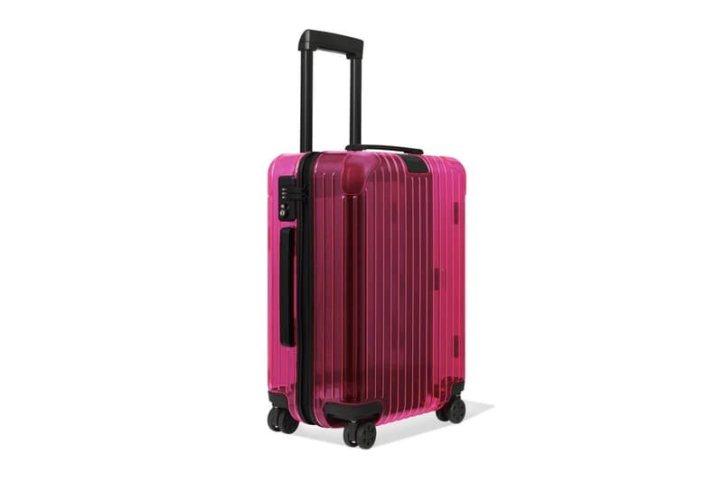 RIMOWA 限量推出「Cabin Neon」螢光半透明配色 Essential 旅行箱