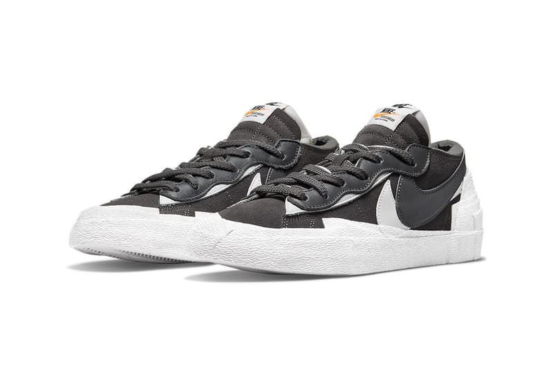 sacai x Nike Blazer Low 最新配色「Iron Grey」官方圖輯、發售情報公佈