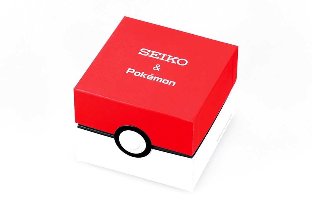 Seiko 推出 Pokémon 主題聯乘系列限量錶款