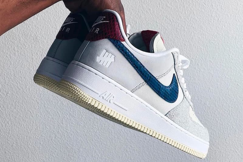 UNDEFEATED x Nike「Dunk vs AF-1」最新聯名灰白配色鞋款谍照释出