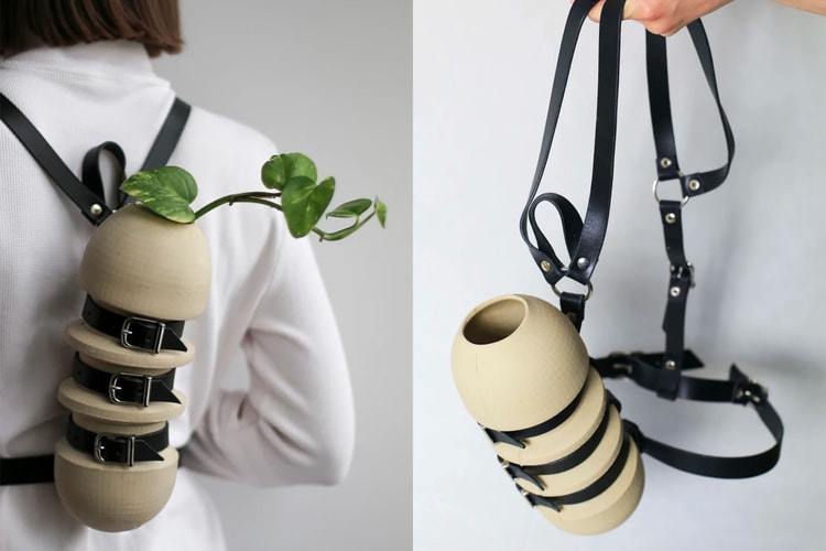 ZHENI Studio 打造首个可穿戴花瓶