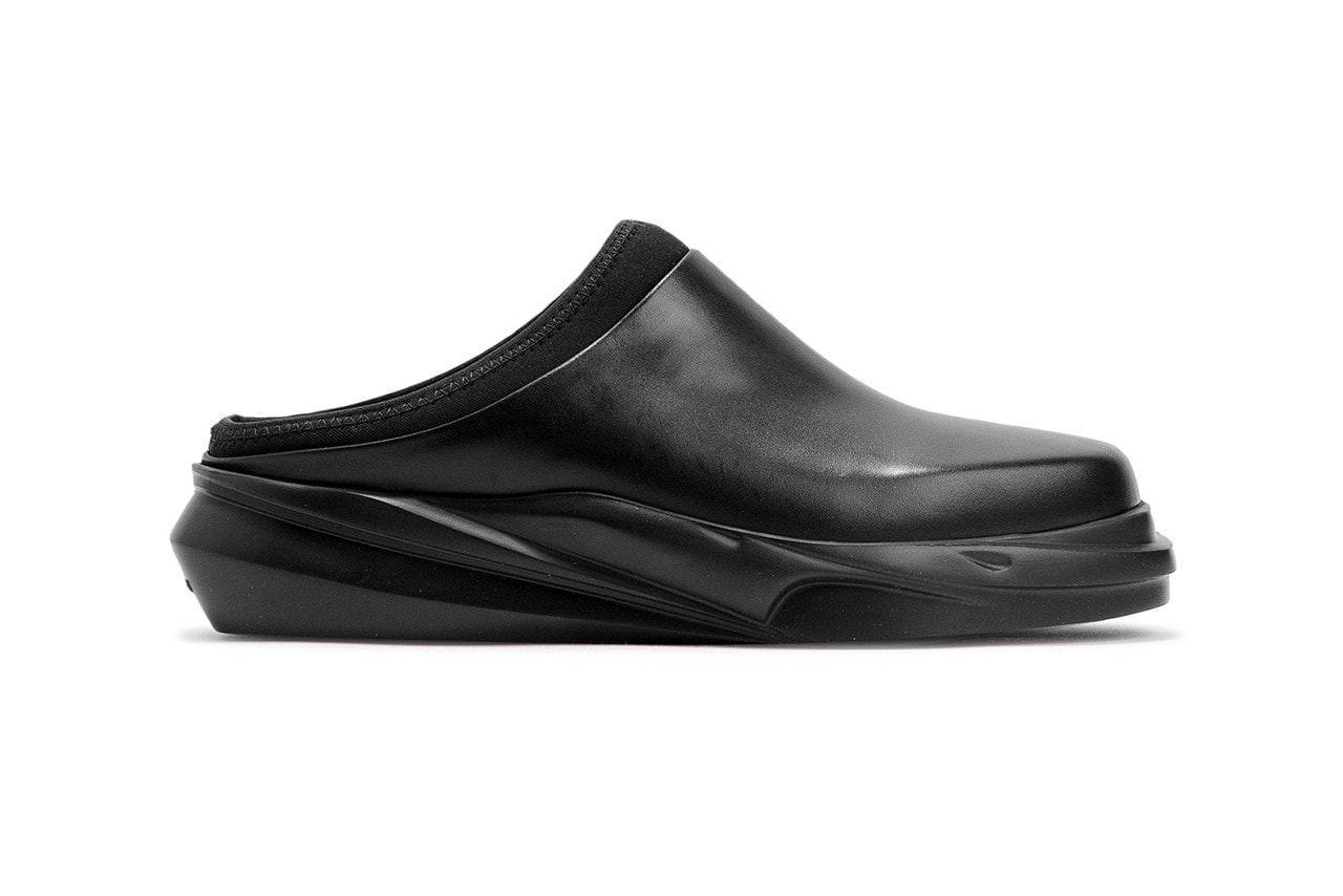 1017 ALYX 9SM 最新「Mono Mule」皮革穆勒鞋正式登場