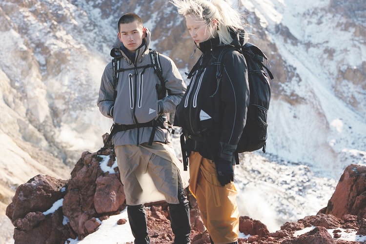 and wander 最新 2021 秋冬系列 Lookbook 正式發佈