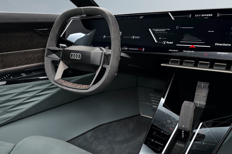 Audi 正式亮相「軸距可伸縮」全新電能概念車 Skysphere