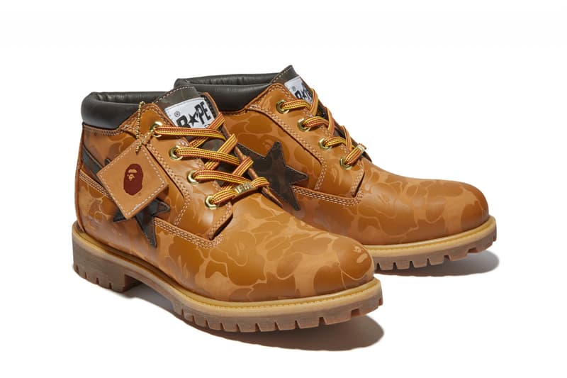 BAPE® x Timberland 全新 2021 秋冬聯名系列正式登場