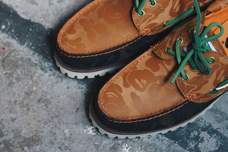 率先近賞 BAPE® x Timberland 3-Eye Lug Handsewn 聯名鞋款